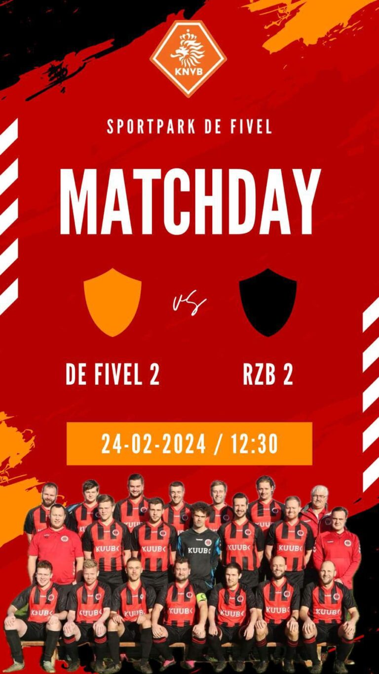 V V Rood Zwart Baflo Rzb Voetbalweekend Februari